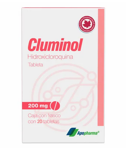 Cluminol 200mg  caja con 20 tabs