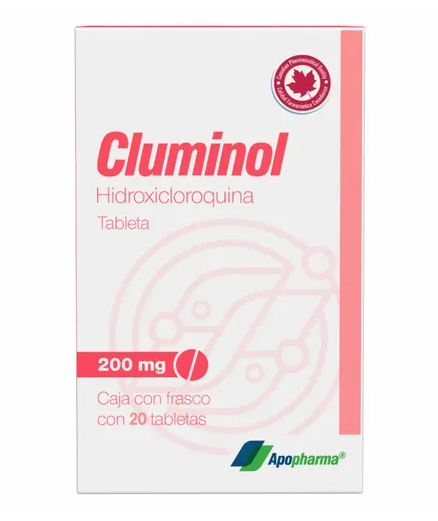 Cluminol 200mg  caja con 20 tabs