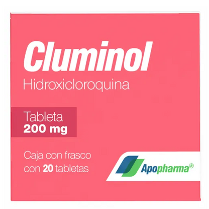 Cluminol 200mg  caja con 20 tabs