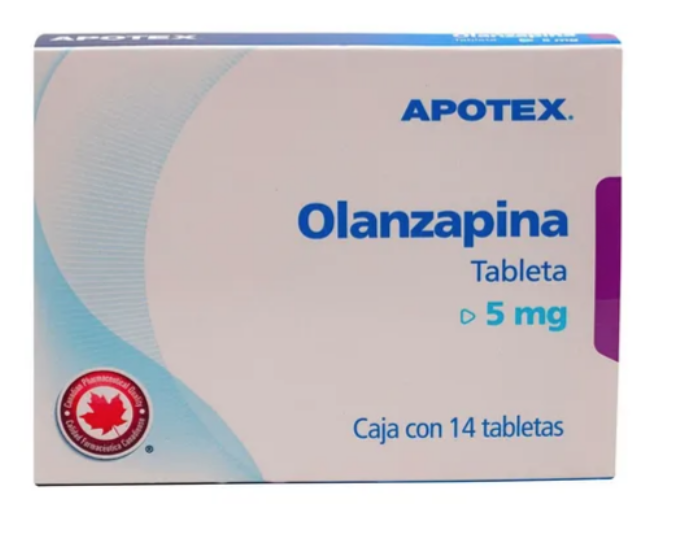 Olanzapina 5mg con 14 tabs