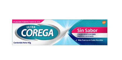 Adhesivo corega ultra sin sabor 40 g