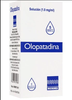 Olopatadina solucion 1 g gotero 5ml