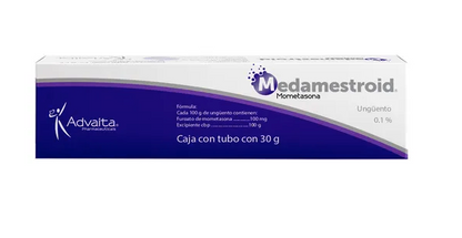 Medamestroid (Mometasona)  0.10% tubo con 30 g