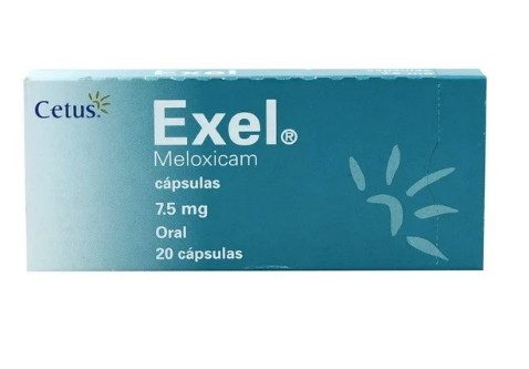 Exel (Meloxicam) 7.5 mg caja copn 20 caps