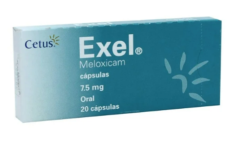 Exel (Meloxicam) 7.5 mg caja copn 20 caps