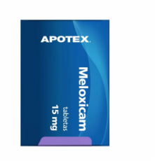 Meloxicam 15 mg caja con 10 tabs