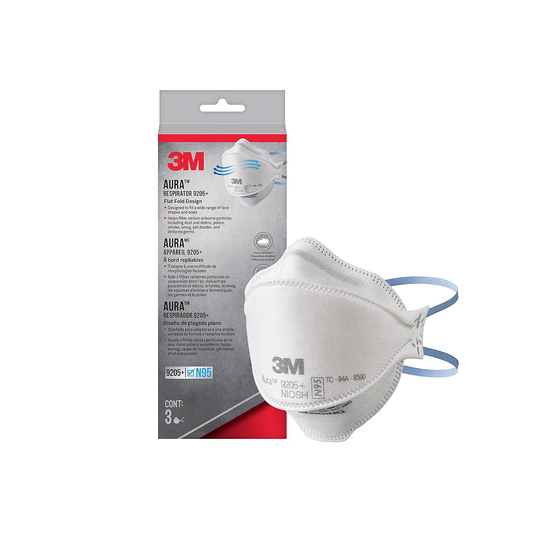 Cubrebocas N95 3M- 3 piezas